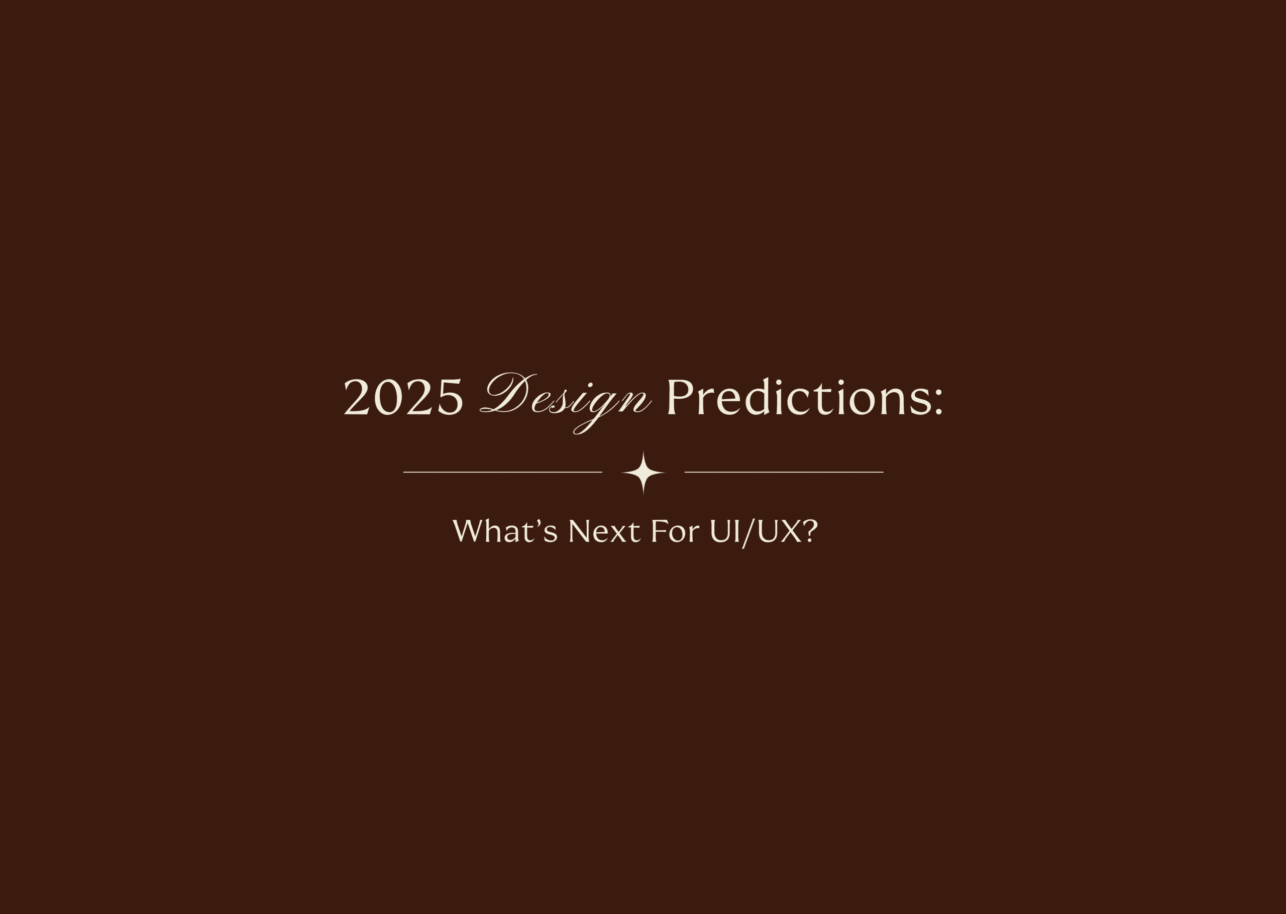 design predictions